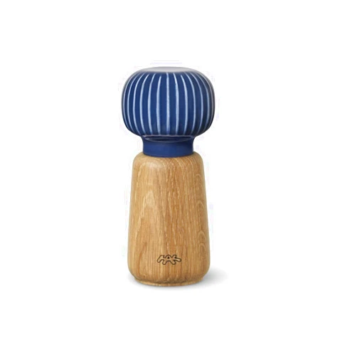 HAK KÄHLER Kahler Hammershoi Salt and Pepper Grinder, Indigo, 5.7