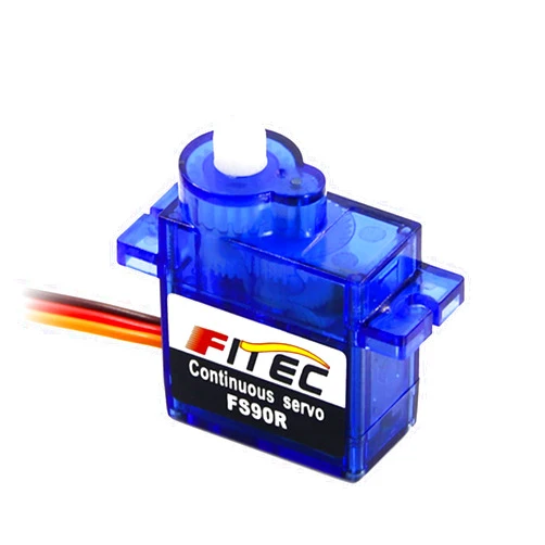 Wishiot Feetech FS90R Micro Servo 360 Degree Continuous Rotation RC Servo Motor 9g for Arduino Microbit Robotic Helicopter Airplane Boat