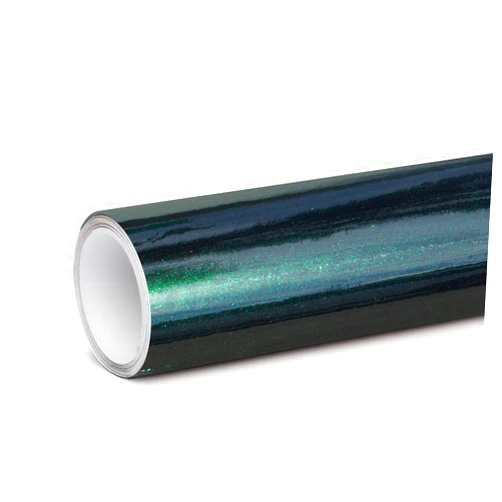 Tinybot Metal Paint Benzo Midnight Green Car Wrap with Air Release Technology - 1 X 5 FT