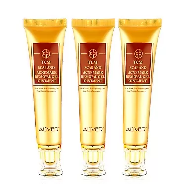 IFUDOIT Scar Cream - Stretch Mark & Scar Removal Cream for Old and New Scars, Acne Scar Cream, Face Acne Scar Removal, Spots, Surgical Scars, Acne, Burns, Cuts and C Section Scar Treatment Gel (3PCs)