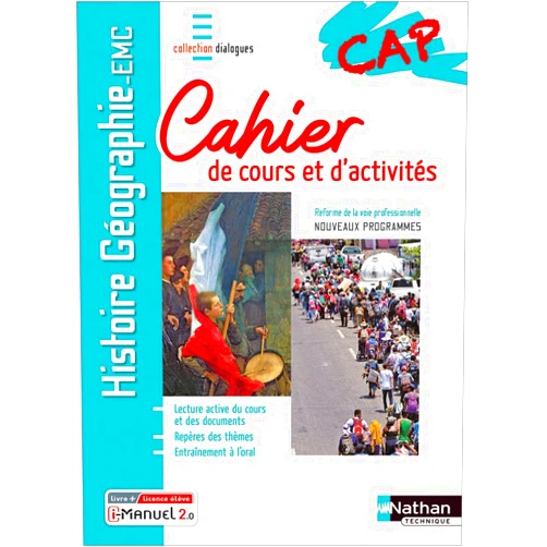 French Edition by Dominique Delmas (Author), Mélina Pierallini (Author), Rémi Houley (Author), Roland Tissot (Author), Alexandra Monot (Author), Aurélie Tapie (Author), Thomas Reyser (Author) & 3 more Histoire-Géographie EMC CAP - Cahier de cours et d'activités (Dialogues) Livre + licence élève
