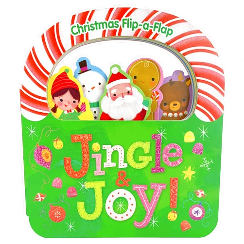Holly Berry-Byrd,Cottage Door Press,Lindsay Dale-Scott Jingle & Joy: Christmas Lift-a-Flap Board Book (Flip-a-Flap)