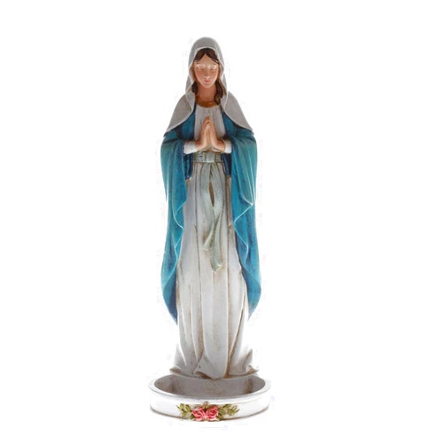 Avalon Gallery Christian Brands Madonna Rosary Holder | First Communion Gifts Catholic Gift, 8-Inches Tall