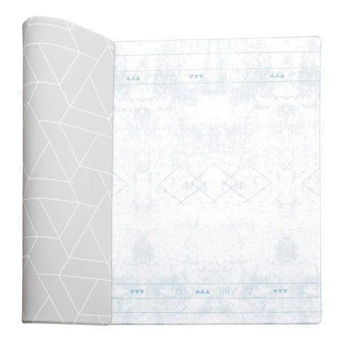 LITTLE Bot Ofie mat, Baby Play mat (Oracle + Zen line, Large)