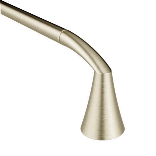 Moen YB2324BN Glyde 24-Inch Bathroom -Towel Bar, Brushed Nickel