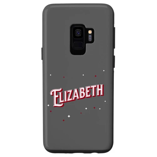 Elizabeth Name Mädchen und Frauen Galaxy S9 Elizabeth Name Personalised Case