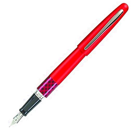 Pilot Metropolitan Fountain Pen, Retro Pop Red, 1.0mm Stub nib