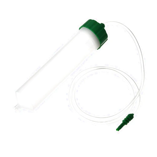 Utoolmart Air Tubing Glue Dispenser Syringes 200CC Clear Adapter for Industrial, Pack of 1 Plastic Cover
