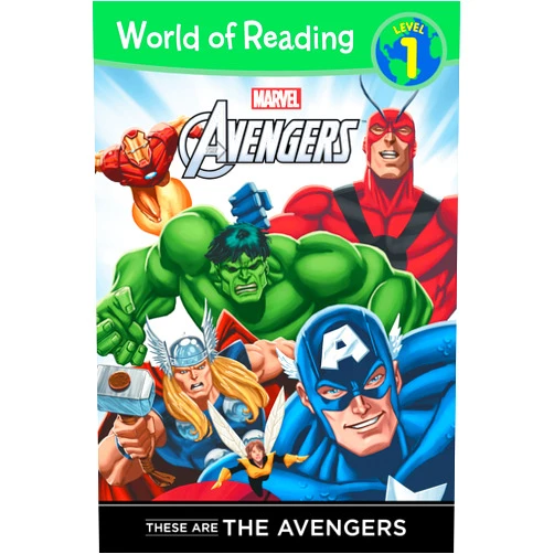 DBG These are The Avengers Level 1 Reader (World of Reading)