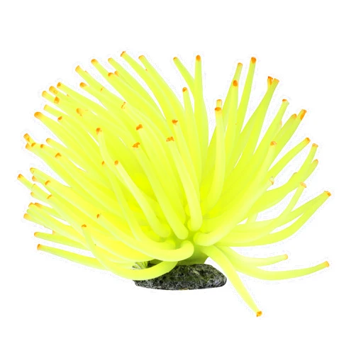 GloFish Anenome Ornaments, Fish Tank Decorations, Aquarium Decorations, Creates a Glowing Effect (Pack of 1)