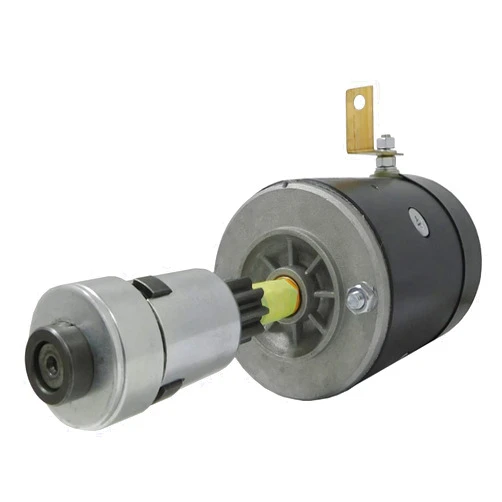 Parts Player New Starter Compatible With Ford Tractor FARM 2N 8N 9N 1939-1952 W/Drive No Mounting Ears 6V 8N11001, 8N11002, 9N11001, 9N11002, IMI120, 41014088, SFD0145