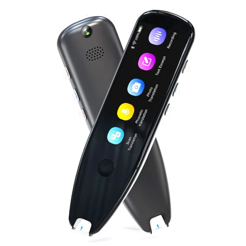 DUTERI D Vormor OCR Pen Scanner and Reader,Smartpen,Real Time Book Reader Scanning Pen with LCD Touchscreen, 112 Language Digital Reader Pen Voice Language Translator Device, Speech and Scan to Translate