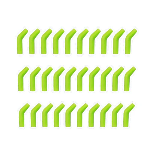 ILZAPT 30/50pcs Fishing Hook Sleeves Fishing Anti Tangles Sleeves Fishing Terminals Sleeves Carp Fishing Accessories Easy Use