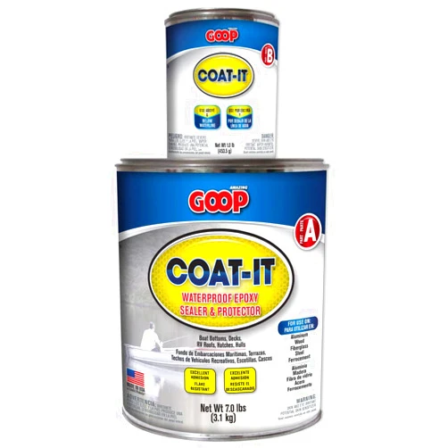 Amazing GOOP 5400060 Coat-It Epoxy Sealer Adhesive Kit - 8 lb