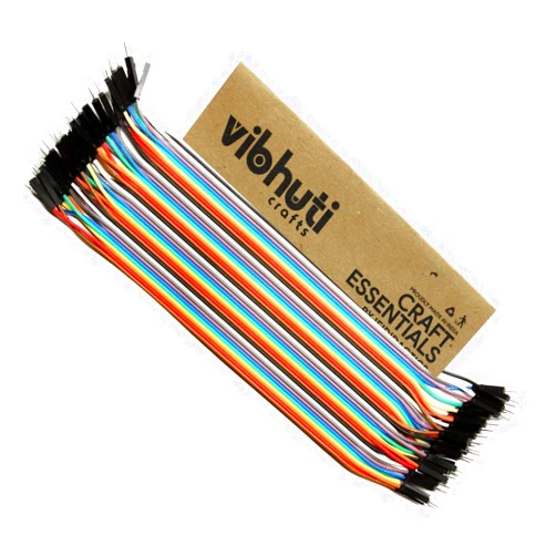 IEIDidactics™ Jumper Wires (Pack of 20) Male to Male jumper wires