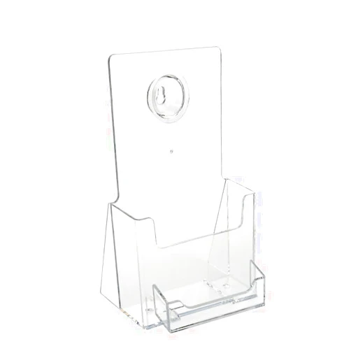 SOURCE ONE SOURCEONE.ORG (24 Pack) Tri-fold Brochure Holder with Business Card Holder