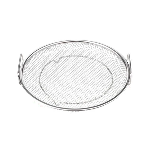 BeBeeQ Stainless Steel Mesh Colander Strainer Basket with Resting Feet ，for Strain Drain Rinse Fry Steam or Cook Vegetables & Pasta 8.7