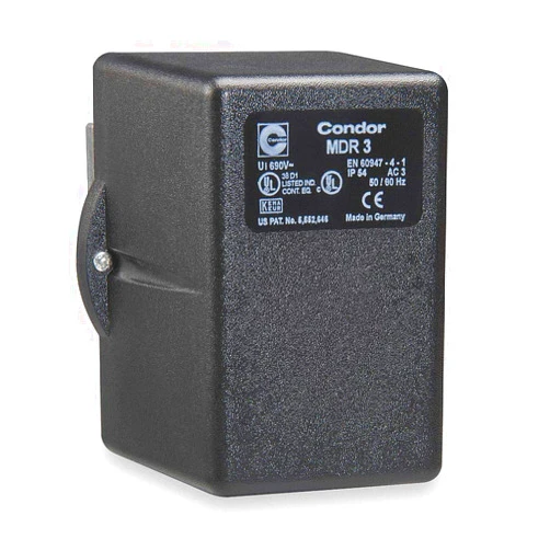 CAI - CONDOR USA, INC Condor USA, INC Air Compressor Pressure Switch; Range: 60 to 232 psi, Port Type: (1) Port, 3/8