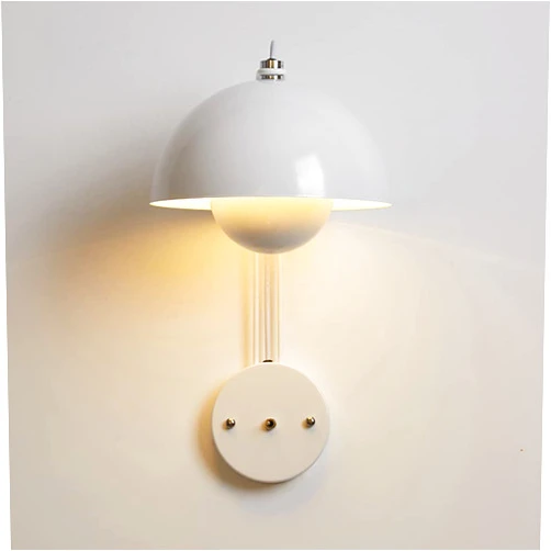 Dxb-shop Wall Sconces, Macaron Wall Sconce Flower Bedside Lamp Metal Reading Light Indoor Sconces Wall Lighting Wall Mounted Light Fixture for Bedroom Living Room (Color : B)
