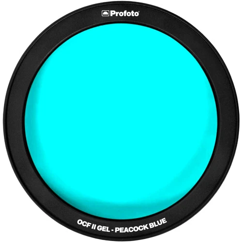 Profoto Off Camera Flash (OCF) II Gel, Peacock Blue