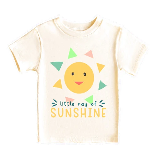 CAOMP Sunshine T-Shirts and Bodysuits for Baby Toddler and Youth Fun Family Outfits
