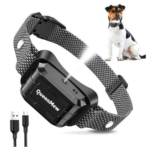 Tiptop Home Citronella Bark Collar - Auto Spray for Barking Dogs, Adjustable Sensitivity, Rechargeable, No Bark Collars for Small to Large Dogs