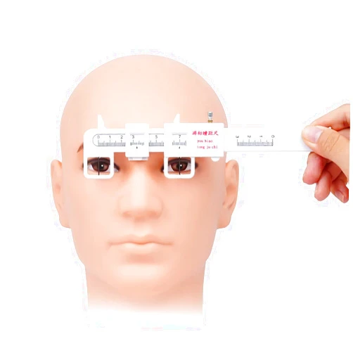 AISITESY Measure Optical Vernier PD Ruler Pupil Distance Meter Eye Ophthalmic Tool (1 Pack)