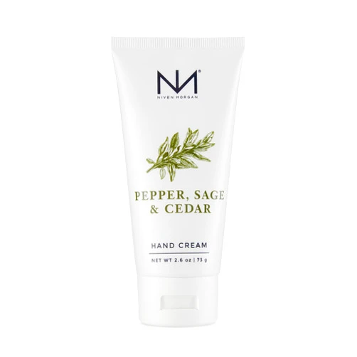 Niven Morgan Pepper Sage & Cedar Travel Hand Cream 2.6 oz
