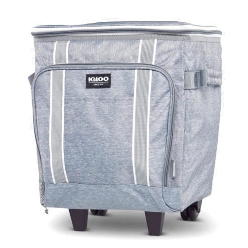 Igloo Large Portable Insulated Soft Coolers with Rolling Wheels
