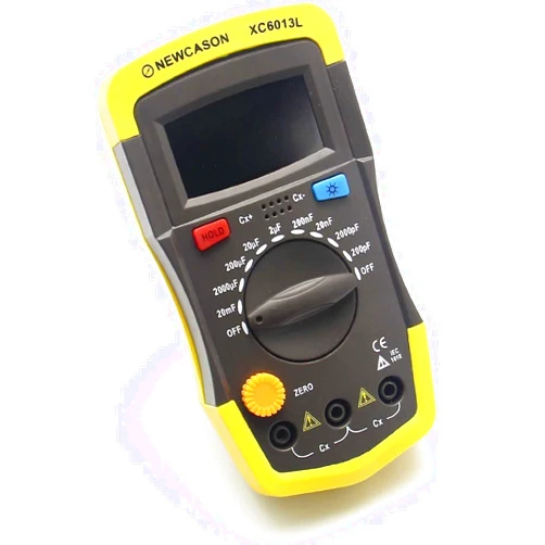 Luo ke LCD Digital Meter XC6013L Capacitance Capacitor Tester mF uF Circuit Gauge Capacitance Meter Tester