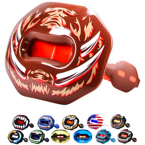 Oral Mart Football Mouth Guard with 3D LipFit Design - Instant Fit Cool Lip Guard Mouthpiece for Braces - No Boil Mouthguard with Maximum Breathing Channel (Detachable Helmet Strap Included)