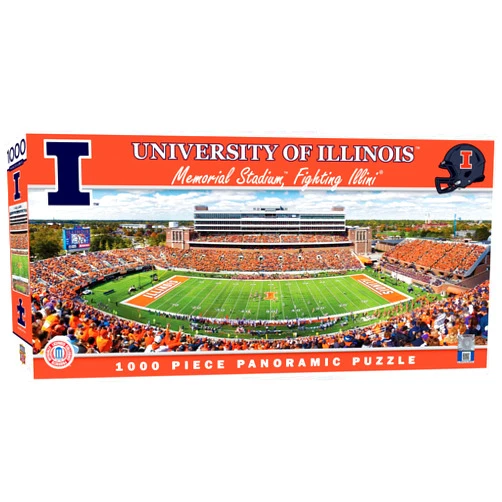 Masterpieces NCAA Unisex Stadium Panoramic Jigsaw Puzzle, 1000-Piece