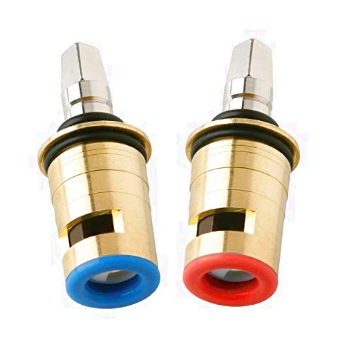Chicago Faucets Chicago 1-099XKJKABNF & 1-100XKJKABNF Ceramic 1/4-Turn Cold & Hot Cartridge Kit