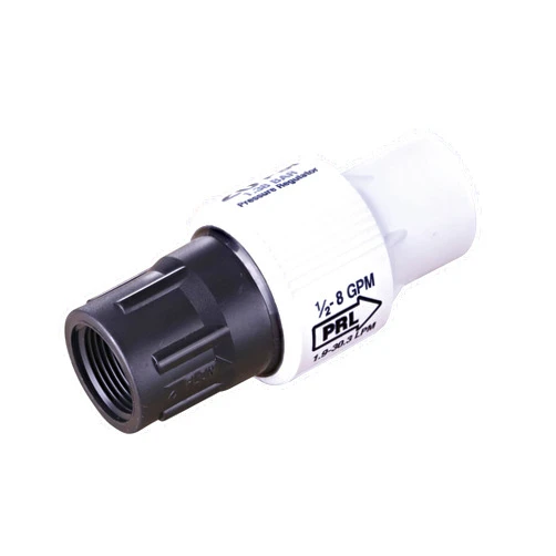 Raindrip 45100UB Pressure Regulator, 3/4-Inch FPT X 3/4-Inch FPT, 20 PSI, for Drip Irrigation Systems, Attach to Outdoor Faucet, Hose Bibb, Black