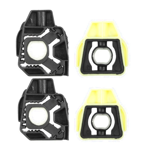 A ABSOPRO Radiator Bracket Mounting Kit 1J0806155E 1J0806157F Radiator Water Tank Bracket for Volkswagen Jetta Beetle for Audi A3 for Seat Toledo (Set of 4)
