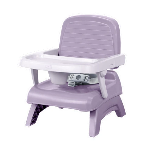 Chicco Bento™ 3-in-1 Portable Booster Seat for Table, Feeding Seat and Toddler Chair for Babies and Toddlers, for Children up to 50 lbs., Lightweight, Compact Fold | Mochi/Purple