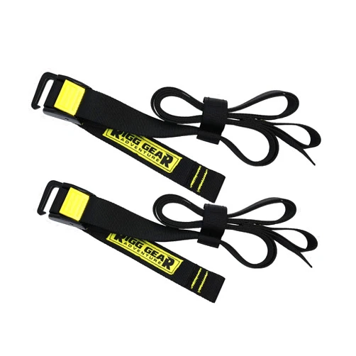 Nelson-Rigg USA Rigg Straps™ Cargo Straps. 60” max Length. Patented Aircraft Grade Aluminum cam-Hook. Sold as Pair, Black, 1 Count (Pack of 1)