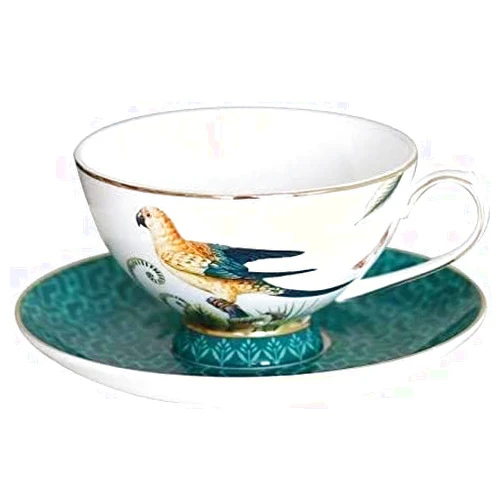 ThraKi china mug,mug set, Coffee Mugs Phnom Penh Bone China Coffee Cup European Small Luxury Exquisite English Afternoon Tea Cup Retro Porcelain Coffee Cup Set for Coffee, Tea, Cocoa, Milk (Color : B) (Colo