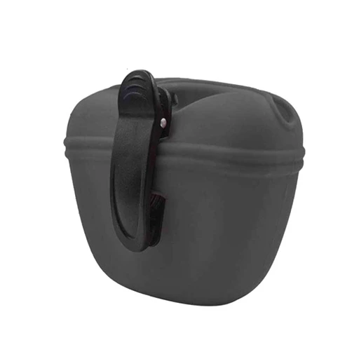RoyalCare Silicone Dog Treat Pouch-Small Training Bag-Portable Dog Treat Bag for Leash with Magnetic Closure and Waist Clip[US Design Patent]