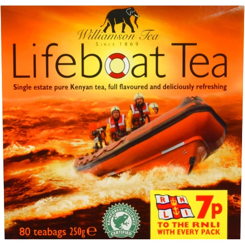 Lifeboat Tea, 80 Count 8.8-Ounce Boxes (Pack of 4)