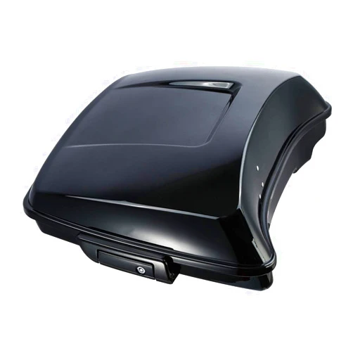 XMT-MOTO Motorcycle Parts Razor Tour pack Trunk fits for Harley Touring Road King, Road Glide, Street Glide, Electra Glide, Ultra-Classic 2014-2023,Black
