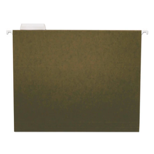 Universal, UNV14115, Hanging File Folders, Letter, 1/5 Tab, Standard Green, 25/Box, 6 Boxes Value Bundle
