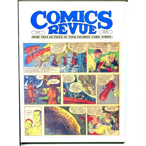 Comics Revue #147 1998-Kirby & Wood-Sky Masters-Phantom-Modesty Blaise-Tarzan-VF