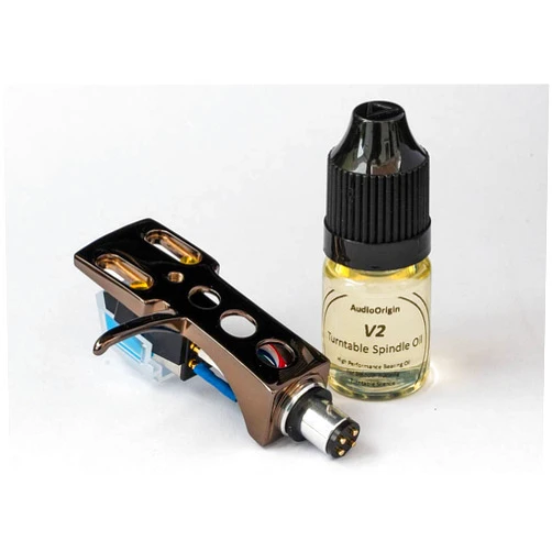 AudioOrigin Titanium Plated Headshell, AT-VM95, Cartridge, Stylus, Oil for Sony PS5100, PS5520, PSLX350H, PS11, PS11W, PS20F, PS212, PS2250, PS2251, PS3750, PS4750