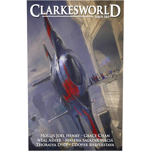By Neil Clarke (Author), Hollis Henry (Author), Malena Maciá (Author), Cooper Shrivastava (Author), Neal Asher (Author), Grace Chan (Author), Thoraiya Dyer (Author) & 3 more Format: Kindle Edition Clarkesworld Magazine Issue 161