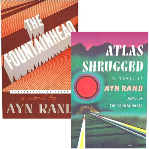 Unknown Author Atlas Shrugged & The Fountainhead (Centennial Edition) [Atlas Shrugged & Fountainhead] by Ayn Rand (Atlas Shrugged & The Fountainhead 2 Book set)
