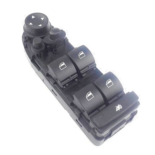 YPCASZQ Power Window 61319122111 Master Lifter Button Autofold Mirror Electric Power Window Switch 4Pins Compatible with BMW E60 E61 528I 535I 550I Window Switch