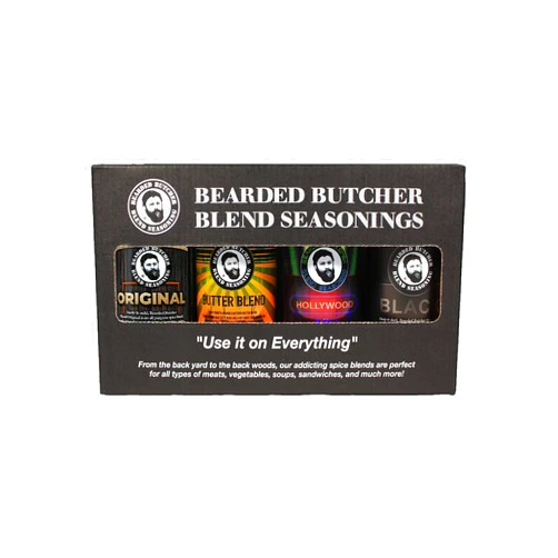 Bearded Butcher Blend Seasoning Bearded Butchers Seasoning 4 Pack Variety Pack - No MSG - All Natural