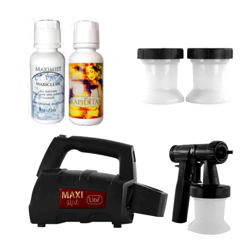 MaxiMist Spray Tan Machine - HVLP Airbrush Tanning, Sunless Spray Tan Machine for Home, Maximist Lite Plus