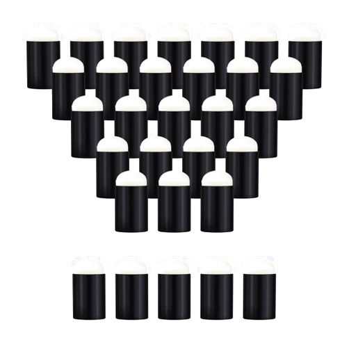 Yuntop 30 Pcs Craft Finger Sponge Daubers Drawing Project Finger Painting Sponge Set for Card Making, Painting, Stamping, Ink